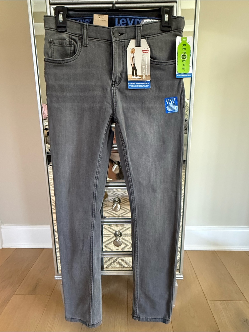 NWT- Levi's® Big Boys 512™ Slim Taper Fit Strong Performance Jeans
